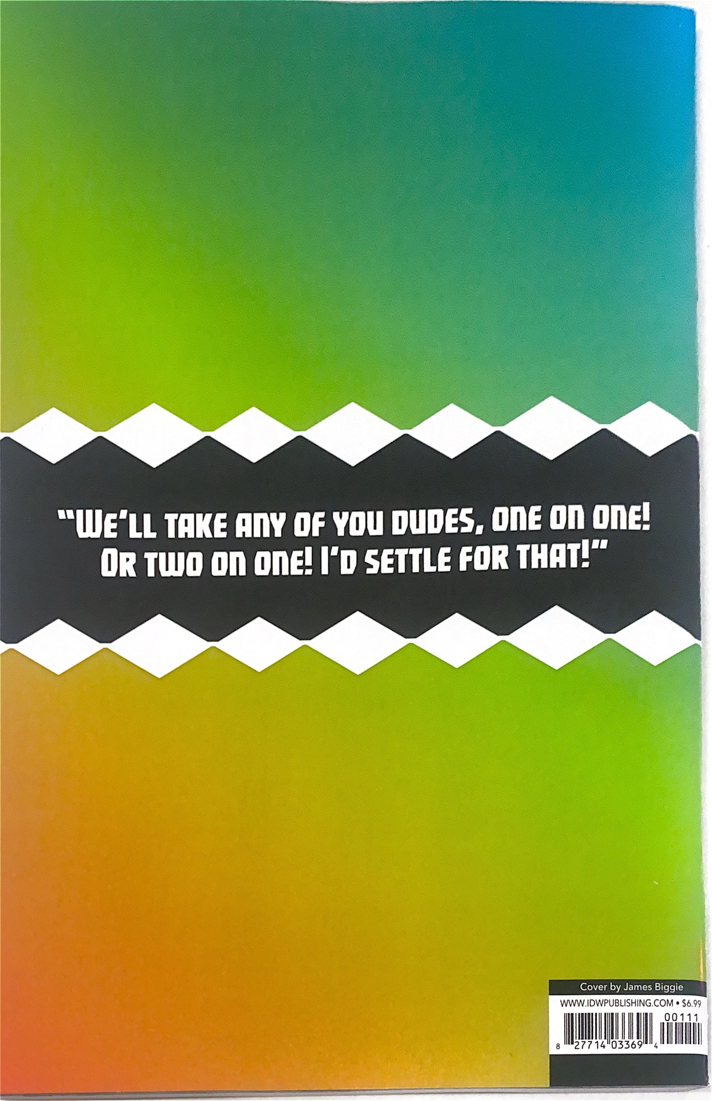 IDW PUBLISHING TEENAGE MUTANT NINJA TURTLES BEST OF MONDO GECKO 1025