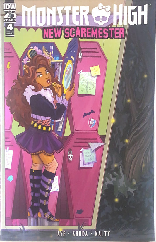 IDW PUBLISHING MONSTER HIGH NEW SCAREMESTER #4