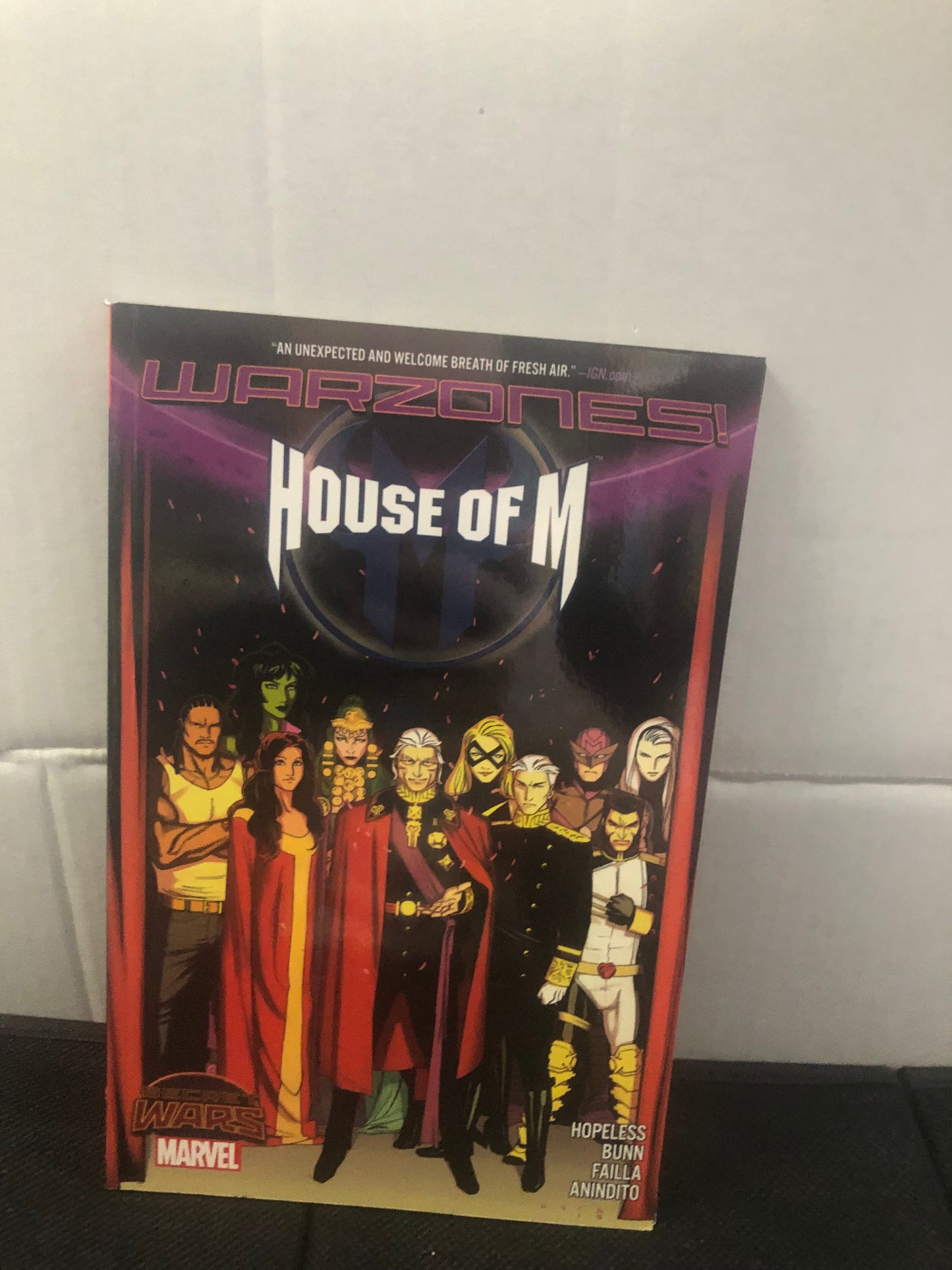 MARVEL COMICS WARZONES! HOUSE OF M (2016)