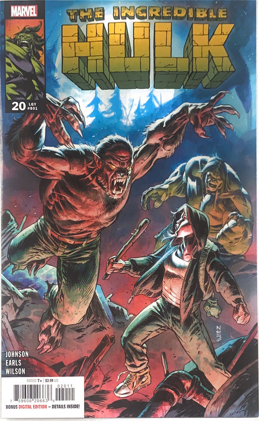 MARVEL COMICS THE INCREDIBLE HULK #20