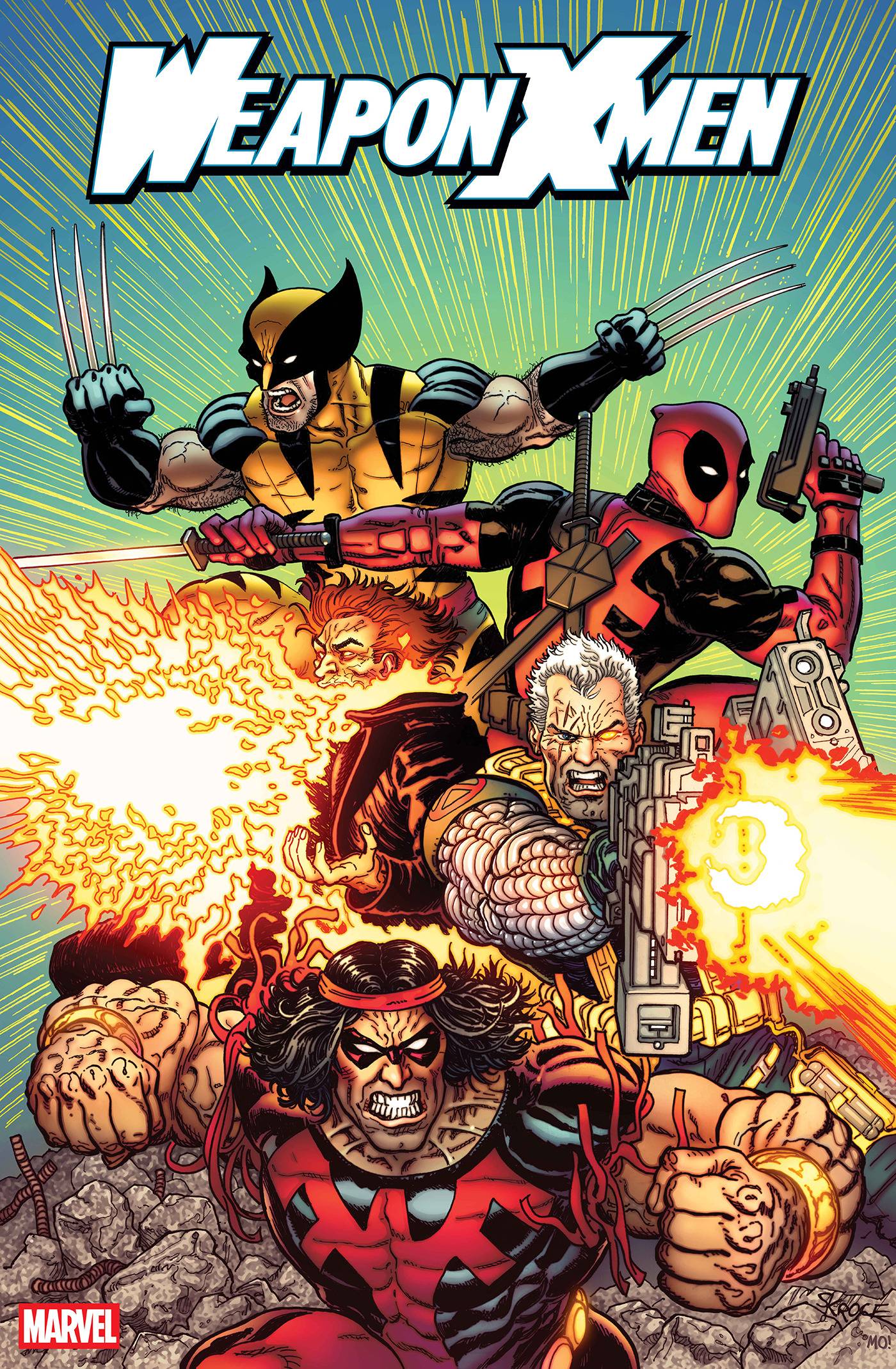 MARVEL COMICS WEAPON X-MEN #1 VARIANT