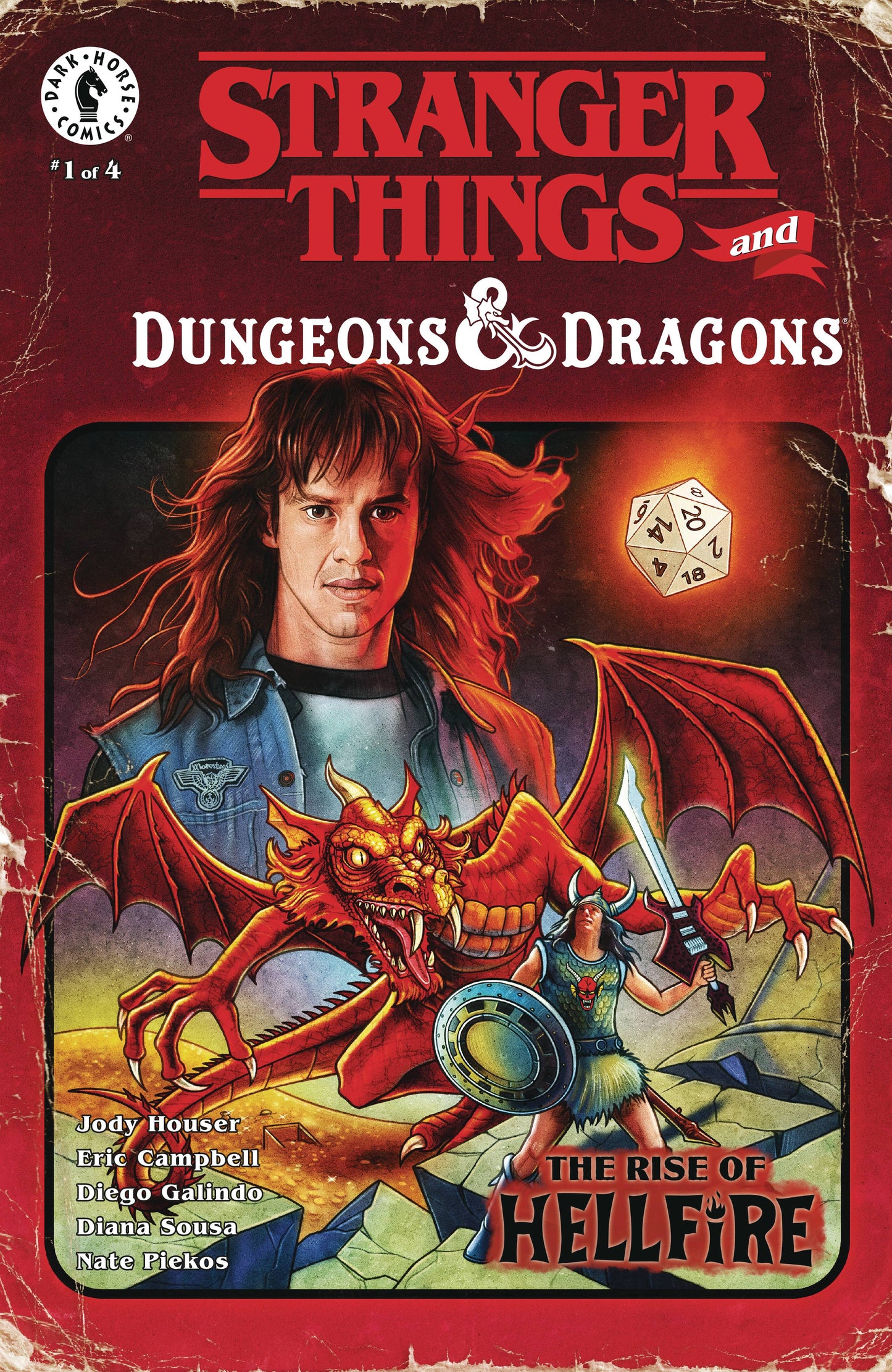 DARK HORSE COMICS STRANGER THINGS AND DUNGEONS & DRAGONS #1