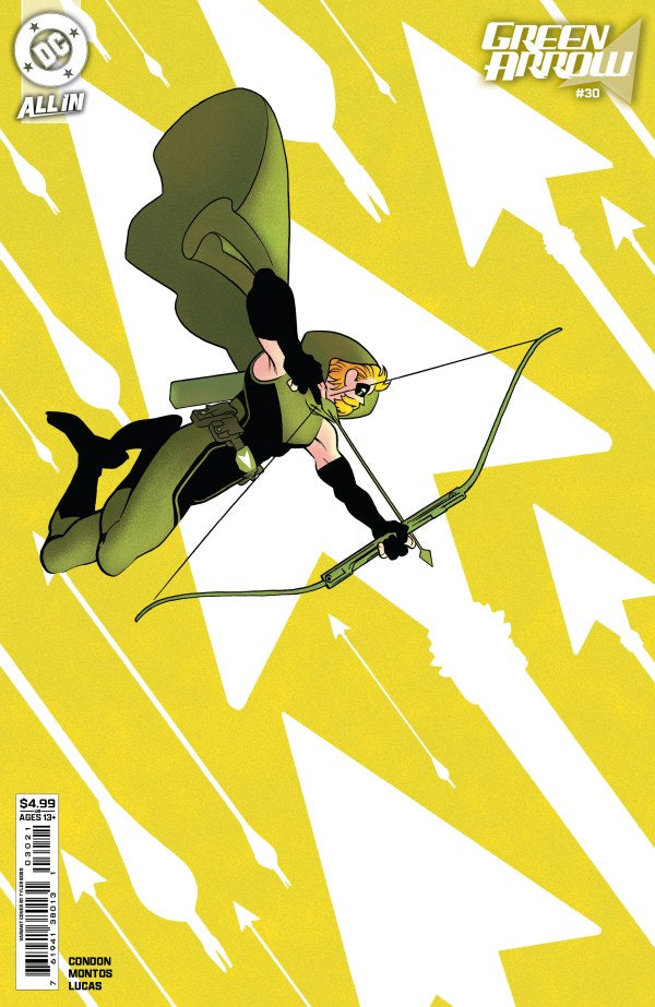 GREEN ARROW #30 CVR B TYLER BOSS CARD STOCK VAR