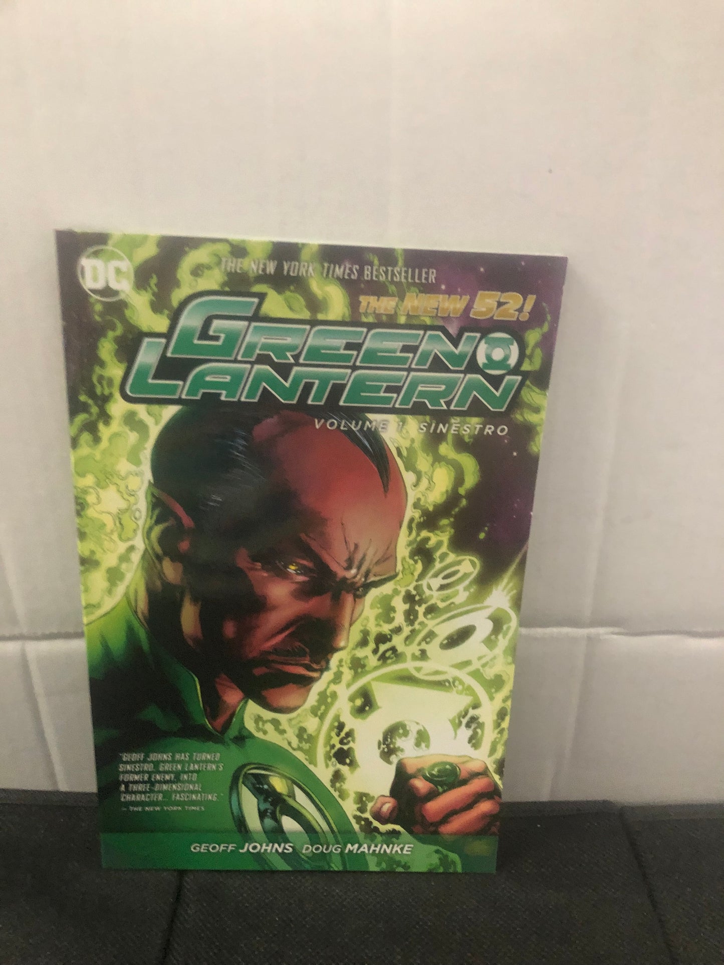 DC COMICS GREEN LANTERN NEW 52 VOLUME ONE SINESTRO SIXTH PRINTING (2017)