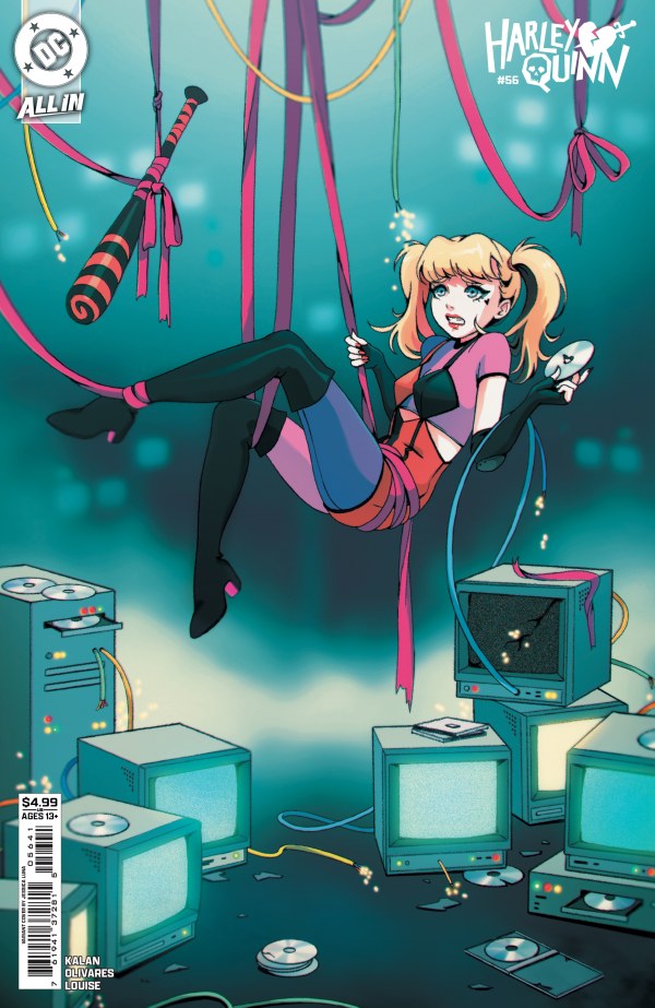HARLEY QUINN #56 CVR D JESSICA LUNA CARD STOCK VAR