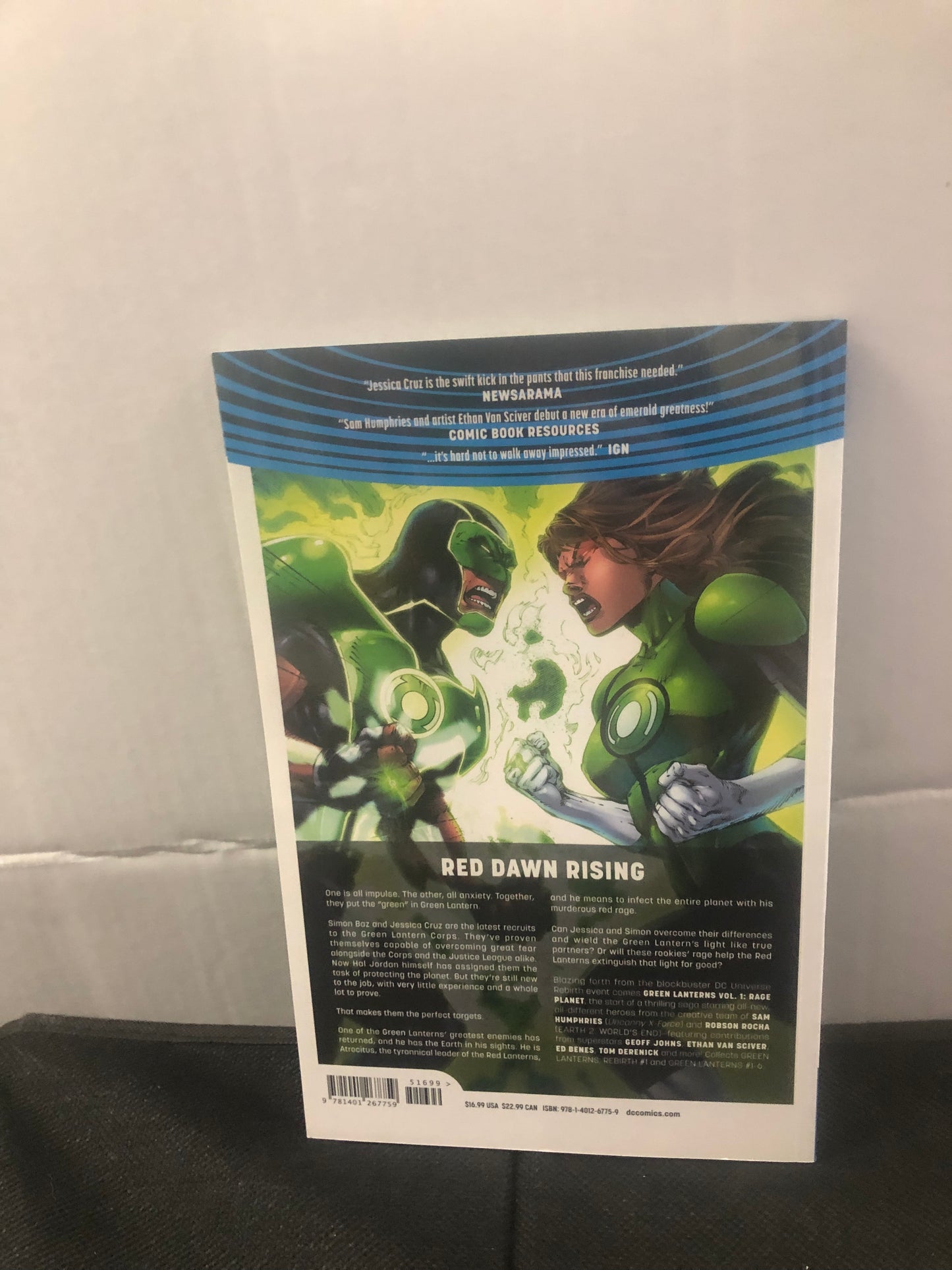 DC COMICS GREEN LANTERN REBIRTH VOLUME ONE RAGE PLANET (2016)