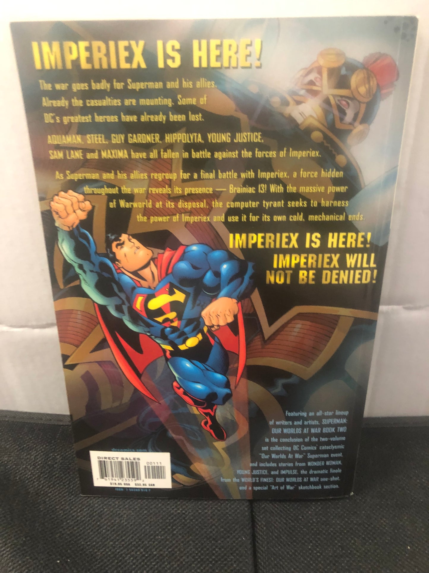 DC COMICS SUPERMAN OUR WORLDS At WAR BOOK TWO (2002)