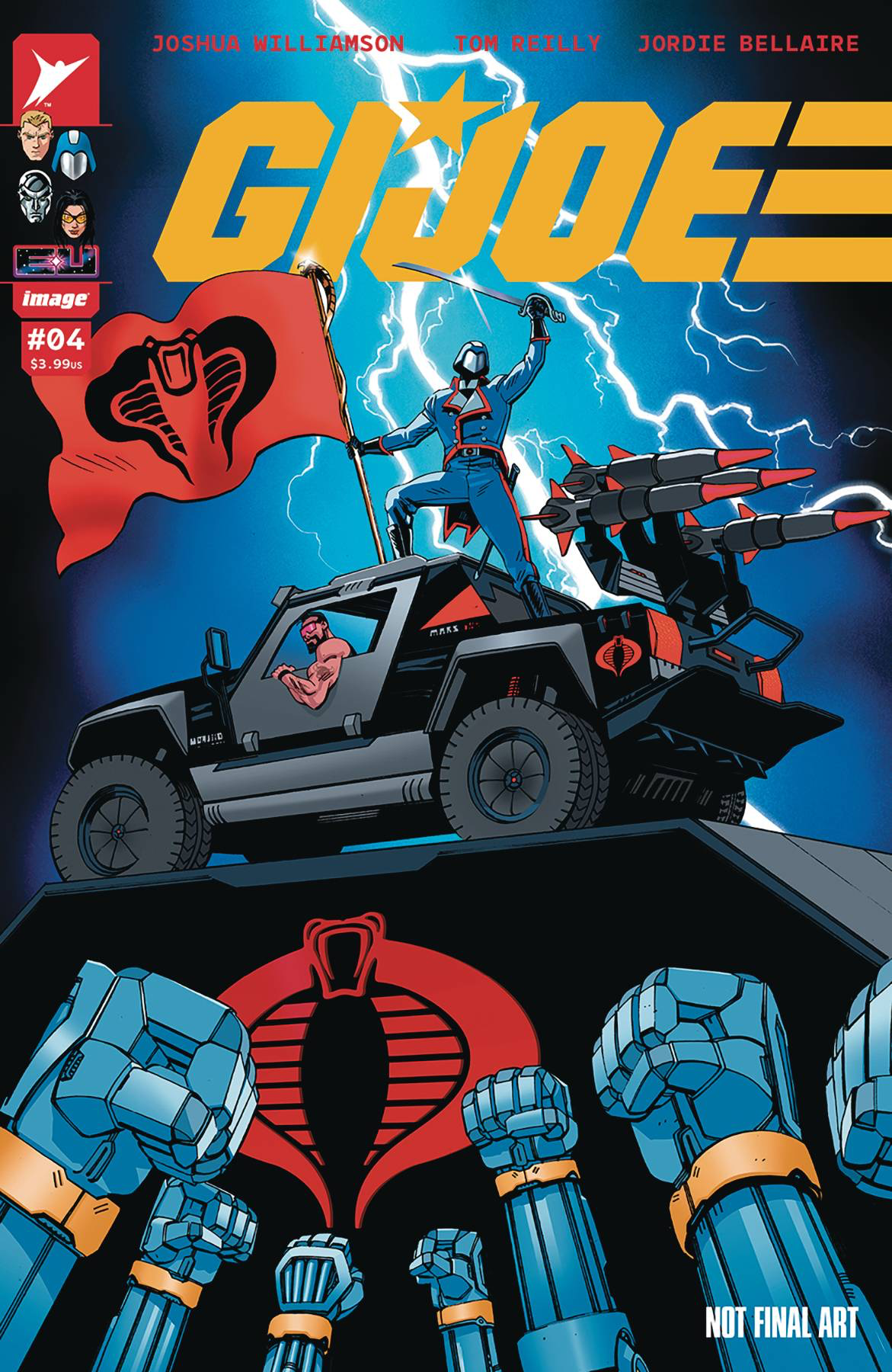 IMAGE COMICS GI JOE #4