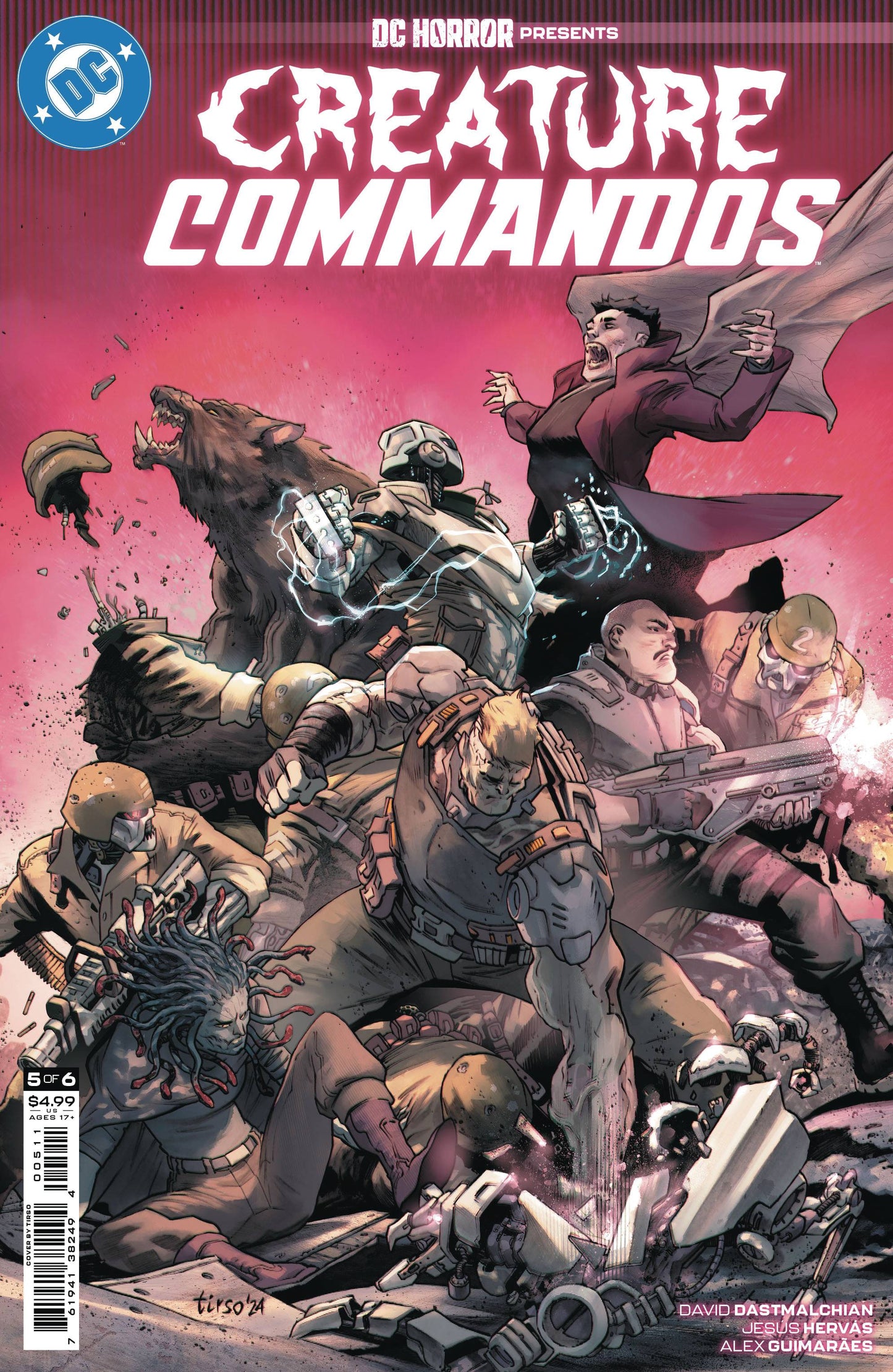 DC COMICS CREATURE COMMANDOS #5