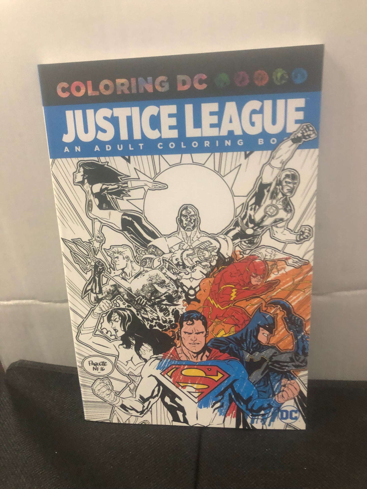 DC COMICS COLORING DC JUSTICE LEAGUE (2017)