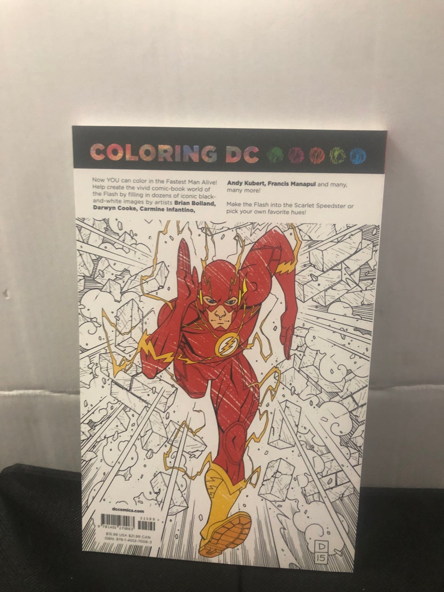 DC COMICS COLORING DC THE FLASH (2016)