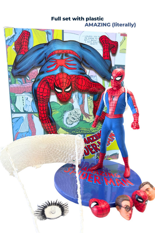 MEZCO MARVEL THE AMAZING SPIDER-MAN DELUXE EDITION ACTION FIGURE