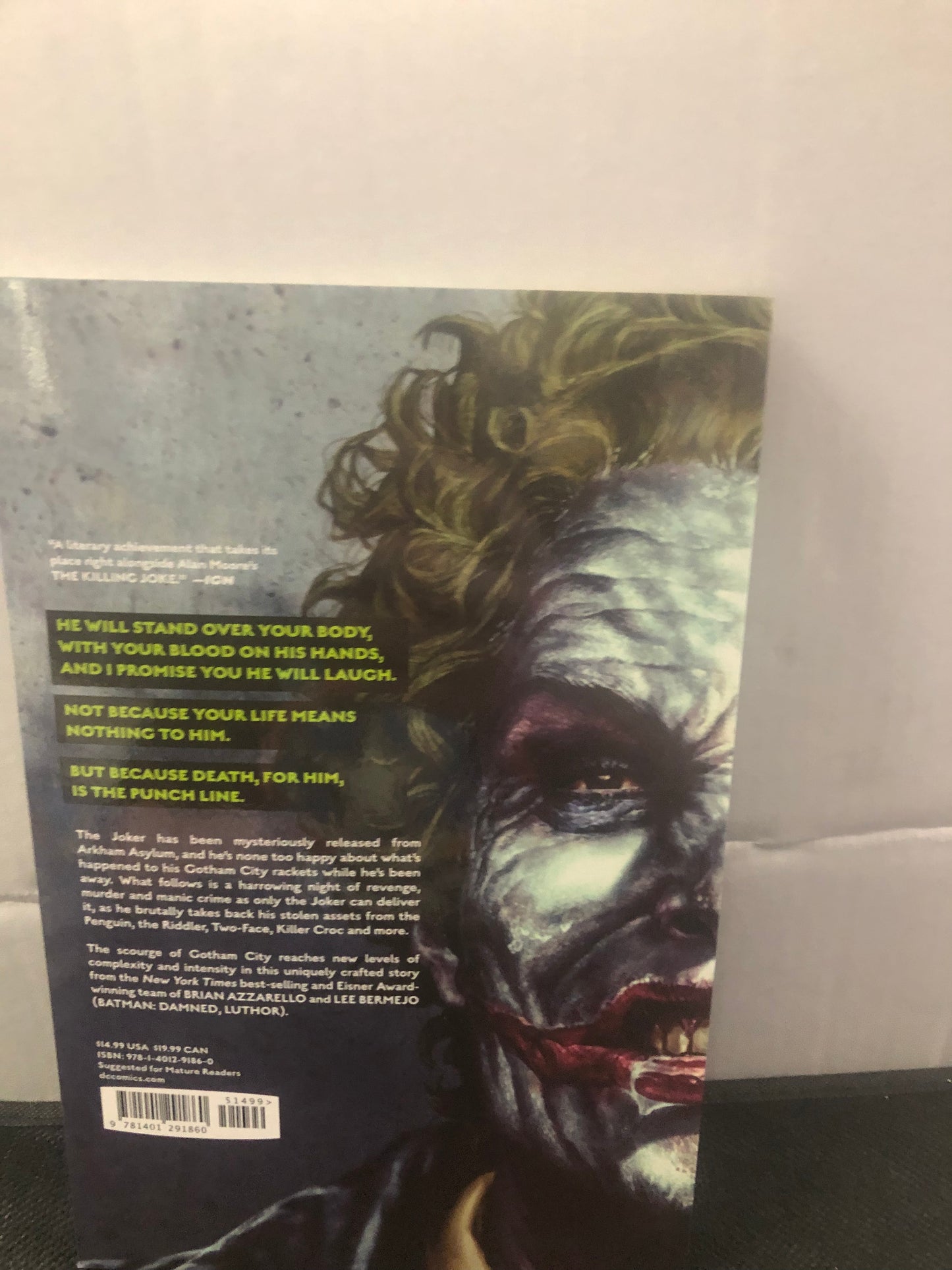 DC BLACK LABEL JOKER SECOND PRINTING (2019)