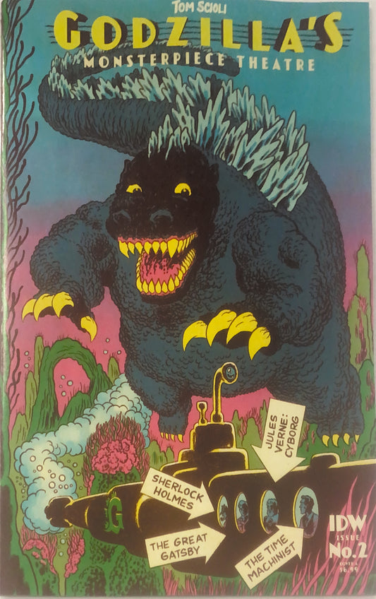 IDW PUBLISHING GODZILLA MONSTERPIECE THEATRE #2