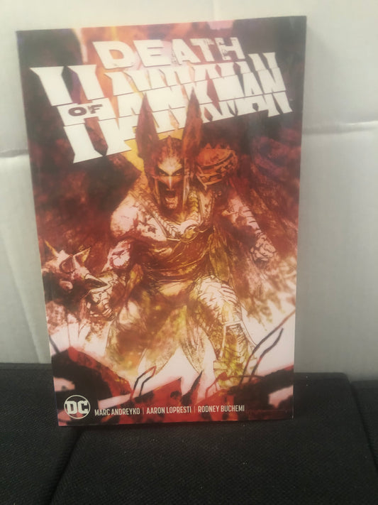 DC COMICS DEATH OF HAWKMAN (2017)