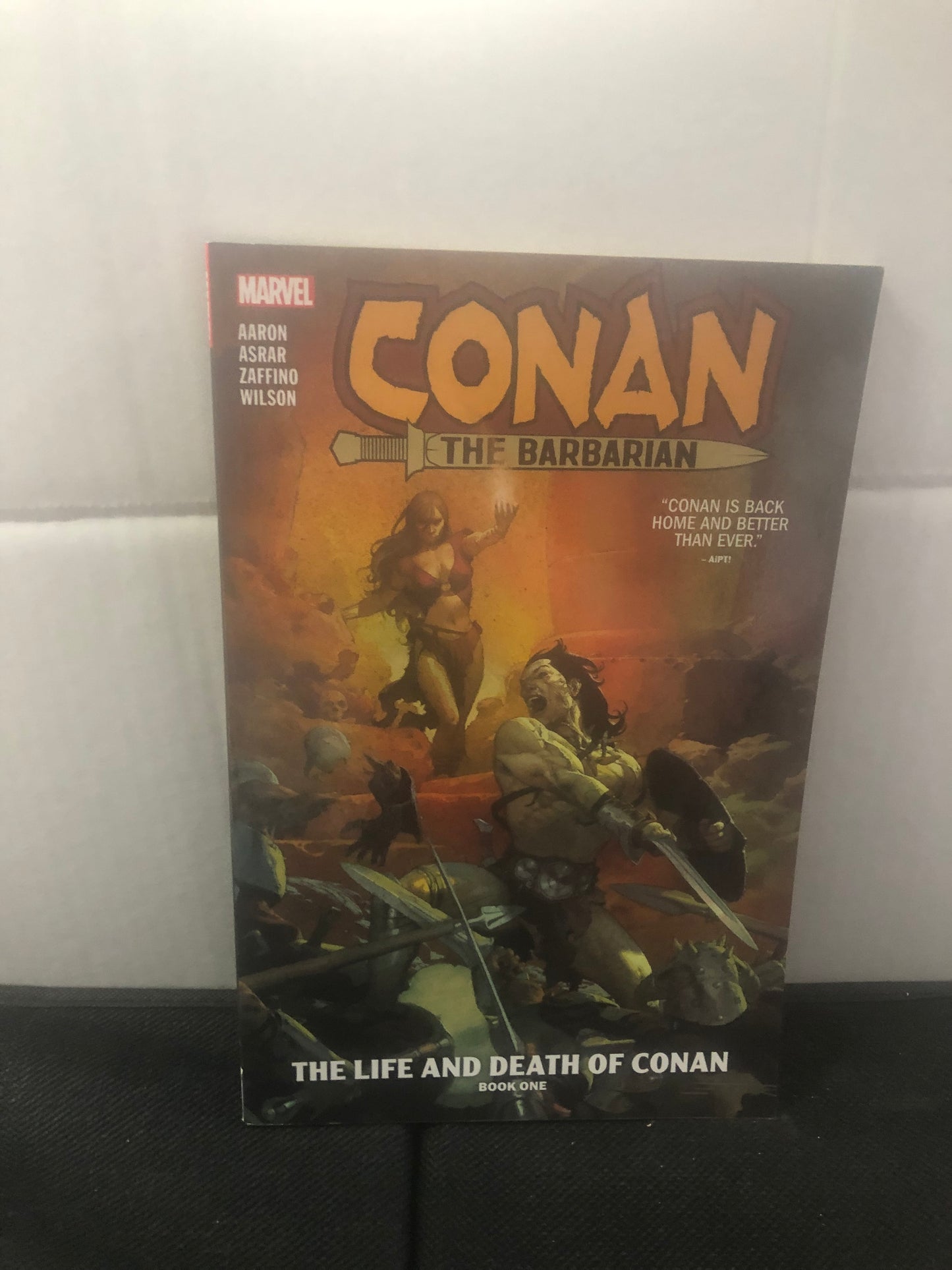 MARVEL COMICS CONAN THE BARBARIAN THE LIFE AND DEATH OF CONAN BOOK ONE (2019)