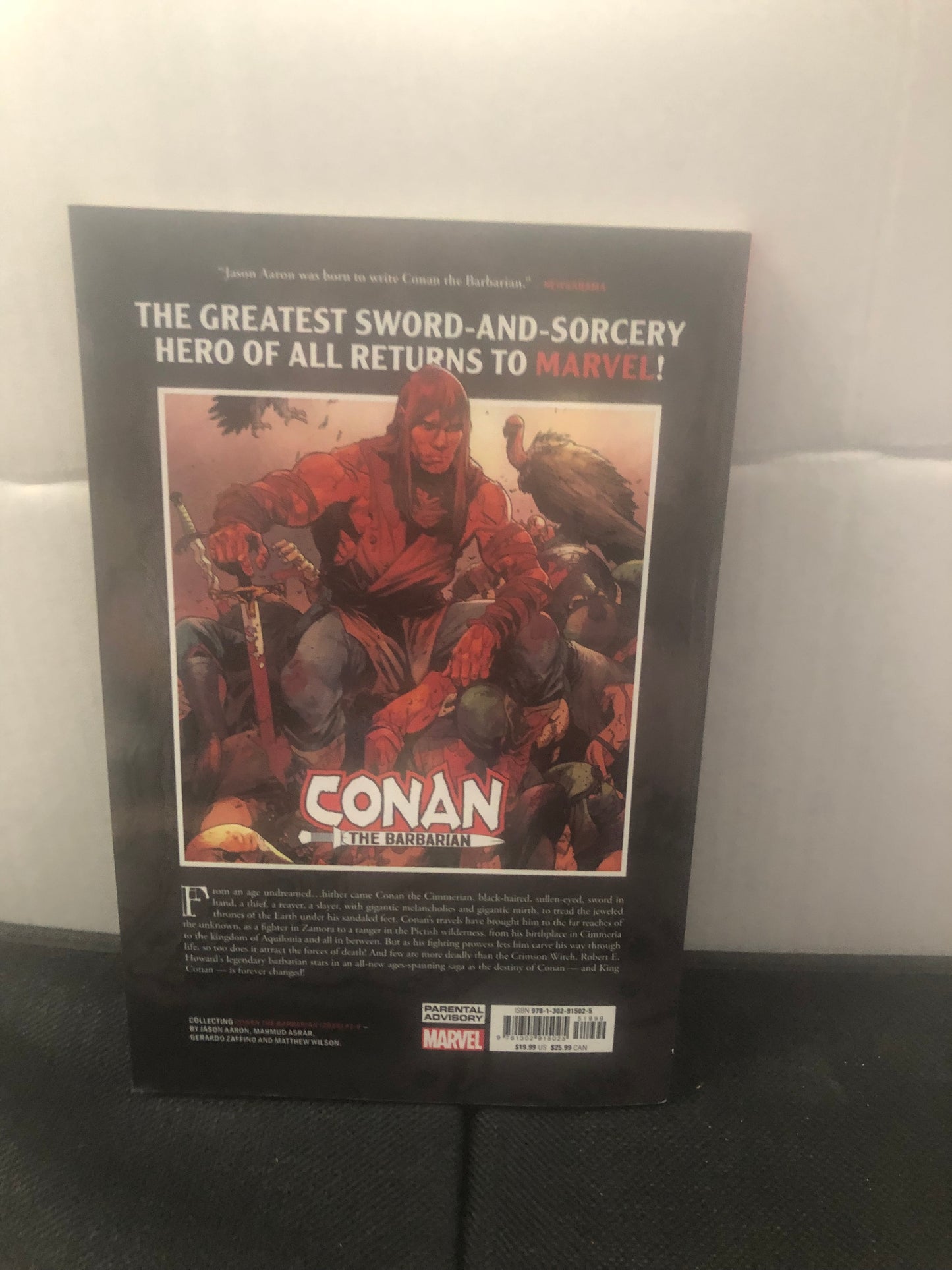 MARVEL COMICS CONAN THE BARBARIAN THE LIFE AND DEATH OF CONAN BOOK ONE (2019)