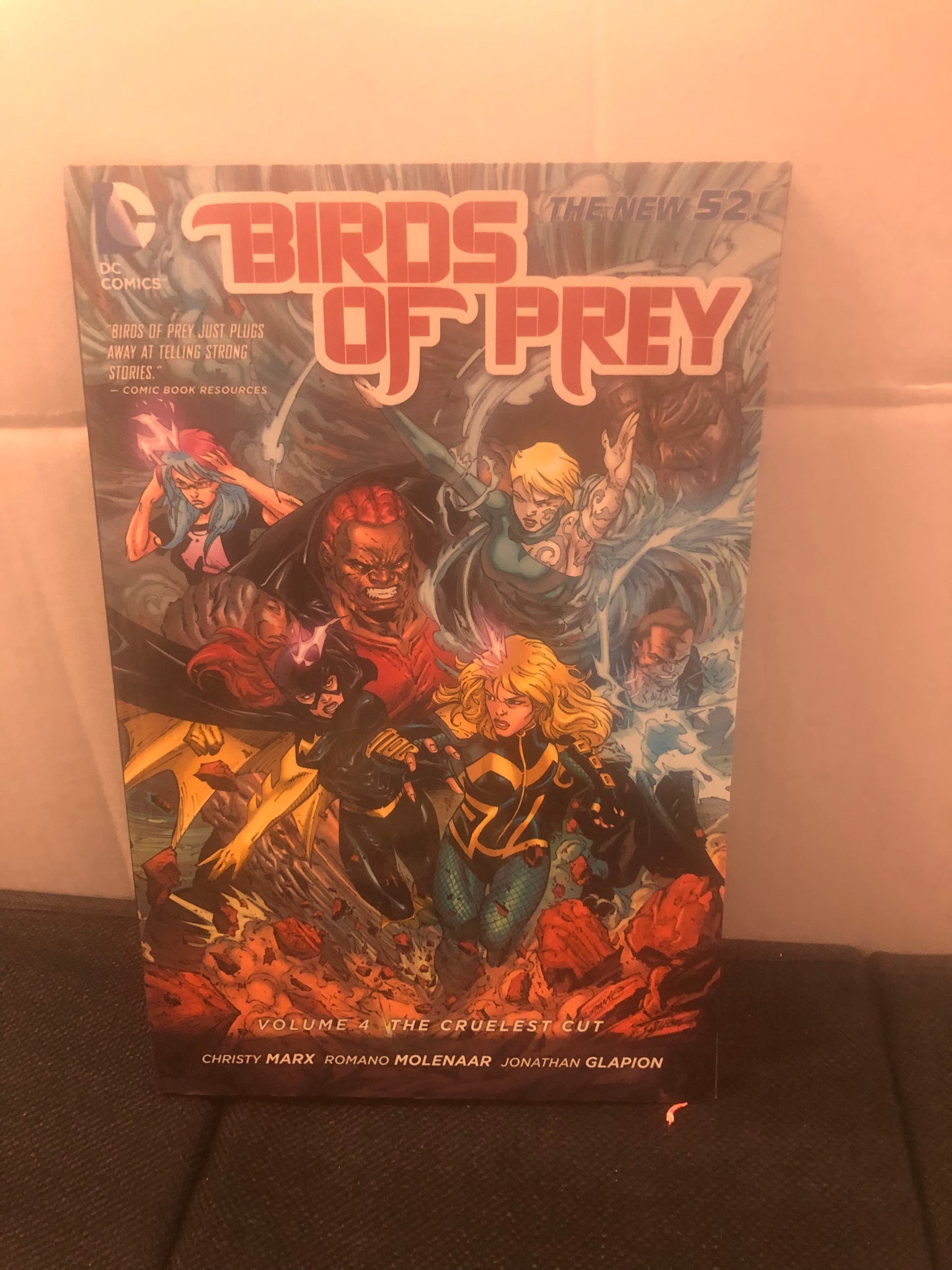 DC COMICS BIRDS OF PREY NEW 52 VOLUME FOUR THE CRUELEST CUT (2014)