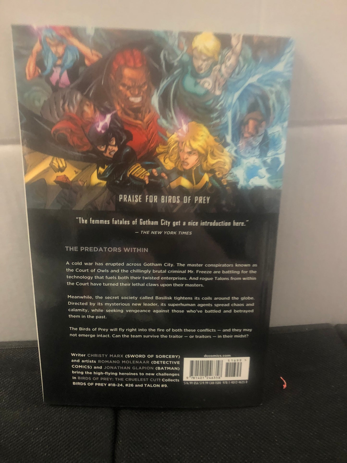 DC COMICS BIRDS OF PREY NEW 52 VOLUME FOUR THE CRUELEST CUT (2014)