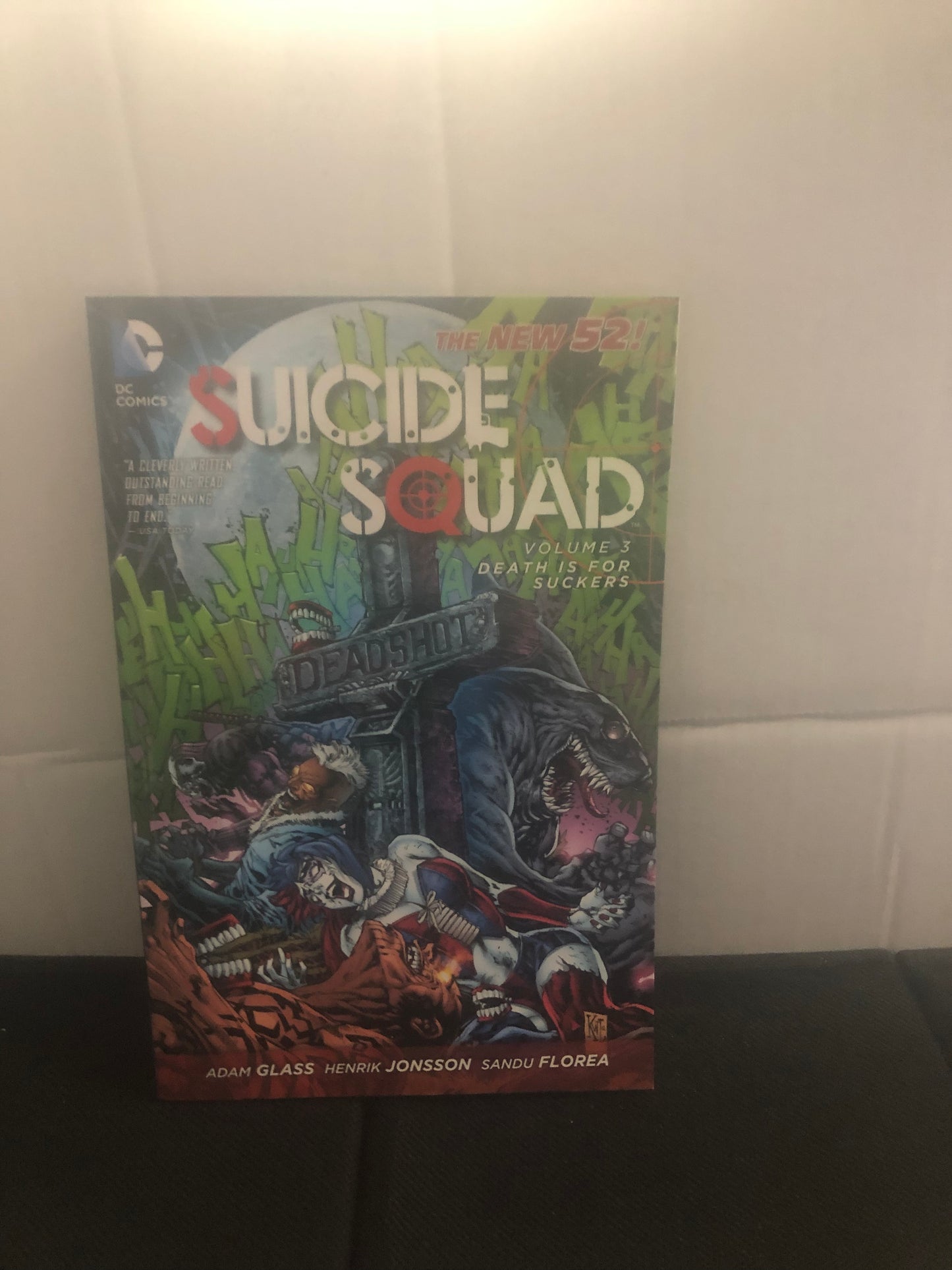 DC COMICS SUICIDE SQUAD NEW 52 VOLUME THREE DEATH IS FOR SUCKERS FOURTH PRINTING (2015)