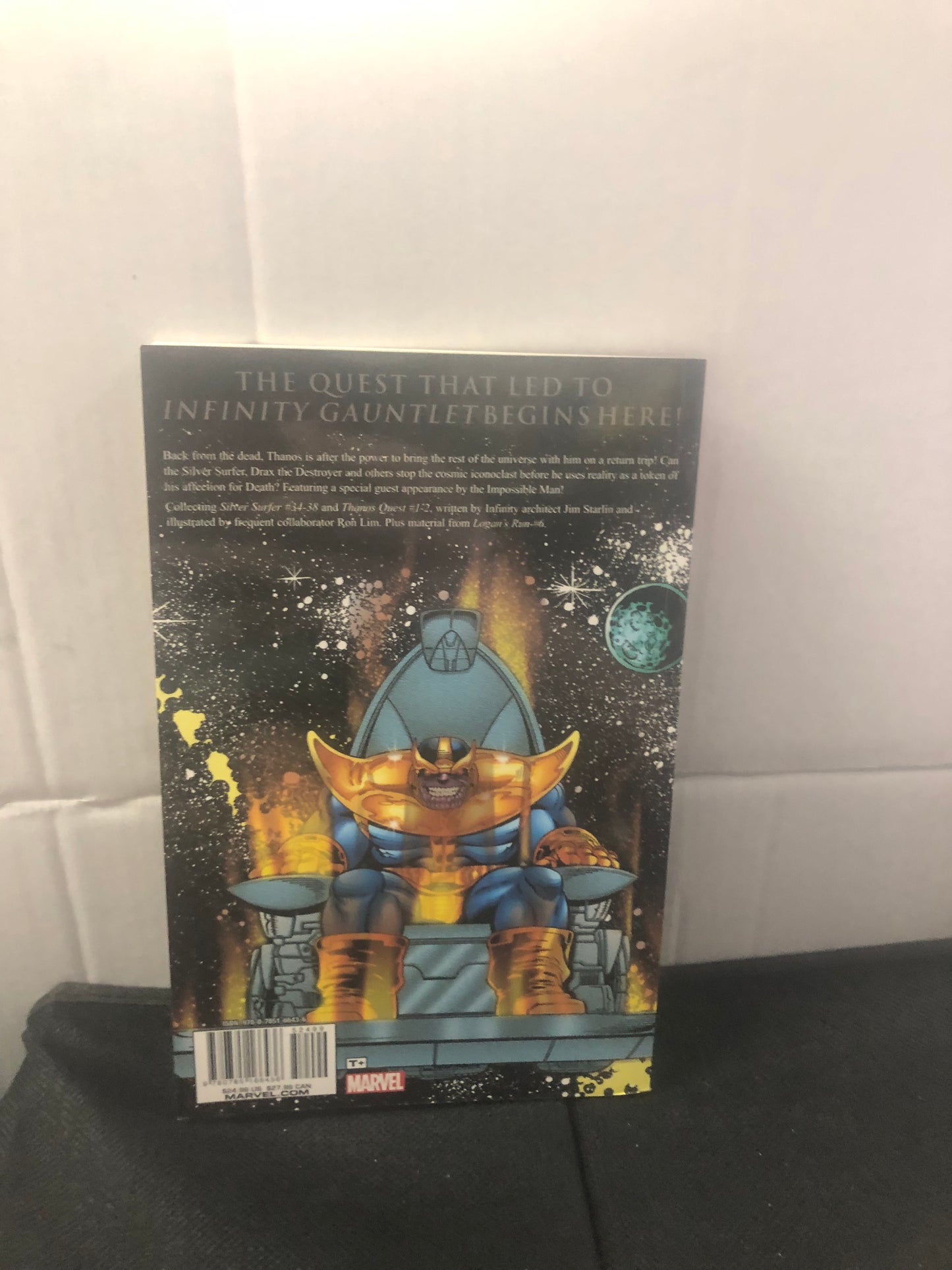 MARVEL COMICS THE SILVER SURFER REBIRTH OF THANOS FIFTH PRINTING (2018)