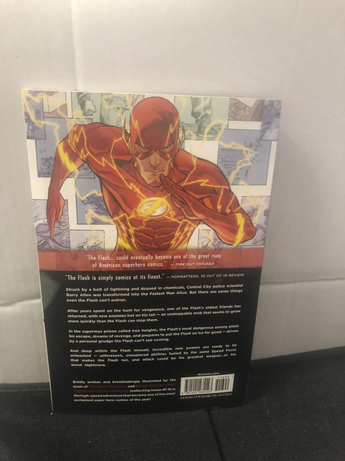 DC COMICS THE FLASH NEW 52 VOLUME ONE MOVE FORWARD FIFTH PRINTING (2015)