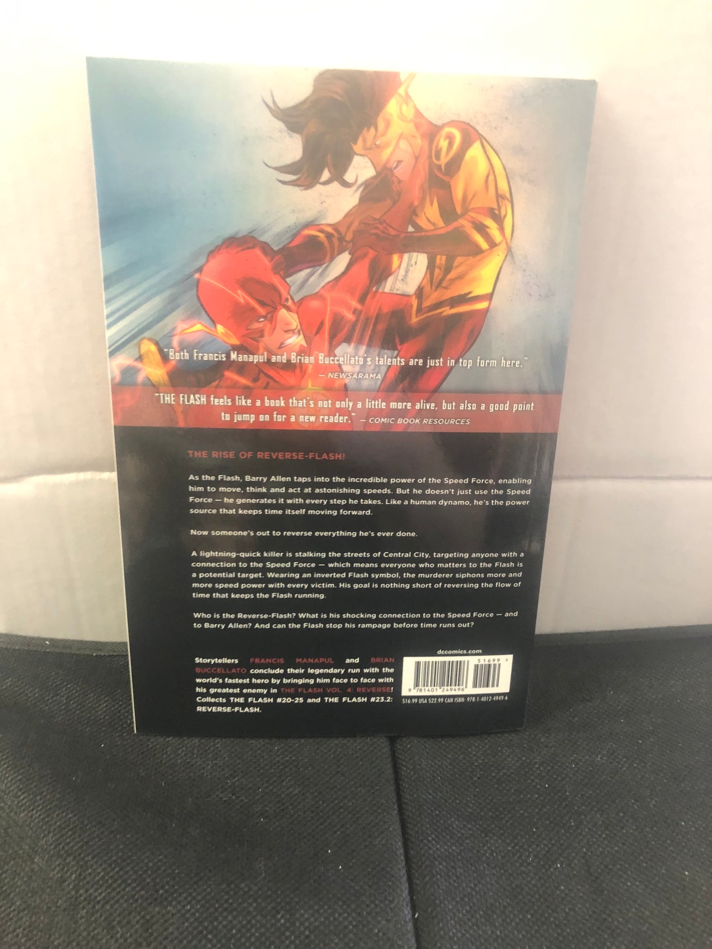 DC COMICS THE FLASH  NEW 52 VOLUME FOUR REVERSE FOURTH PRINTING (2017)