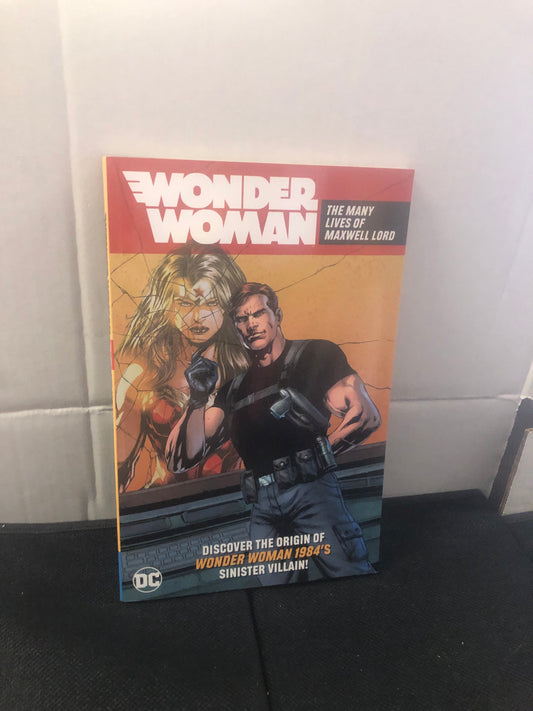 DC COMICS WONDER WOMAN THE MANY LIVES OF MAXWELL LORD (2020)