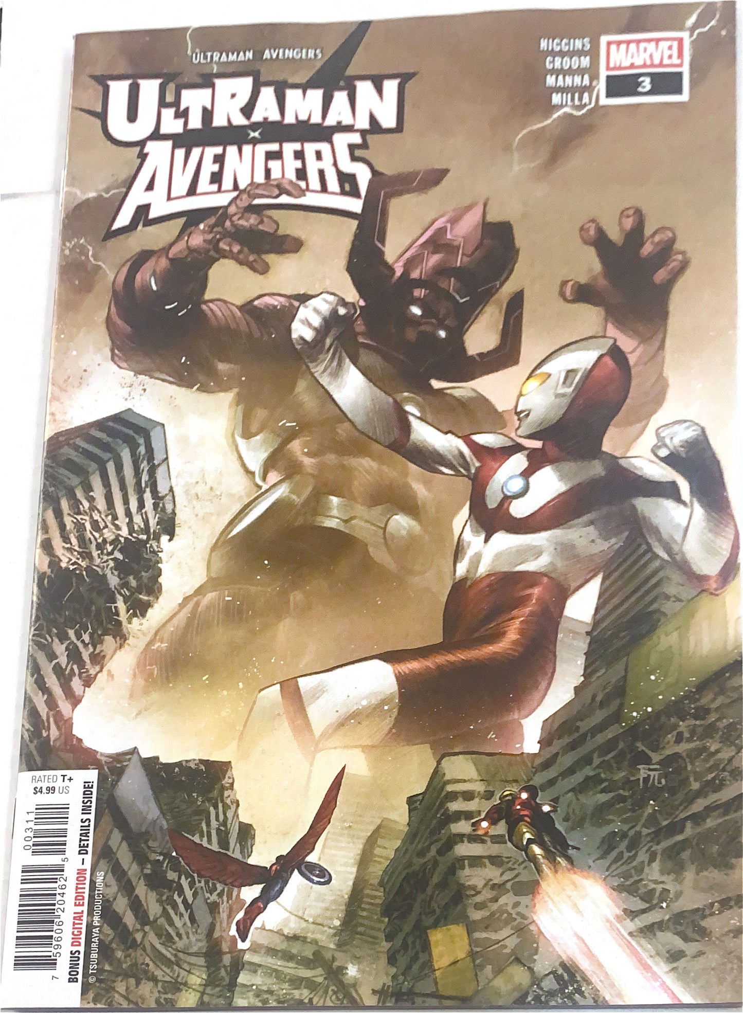 MARVEL COMICS ULTRAMAN VS AVENGERS #3