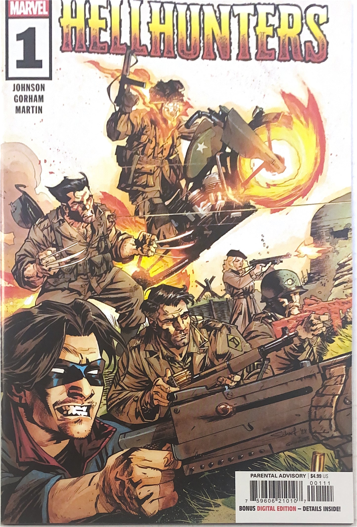 MARVEL COMICS HELLHUNTERS #1