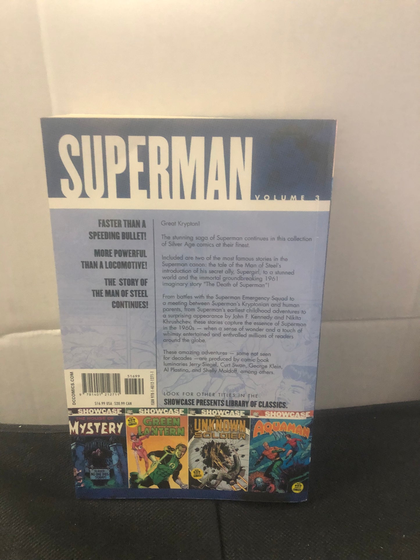 DC COMICS SHOWCASE PRESENTS SUPERMAN VOLUME THREE (2007)