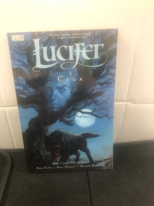 VERTIGO COMICS LUCIFER VOLUME NINE CRUX SECOND PRINTING (2006)