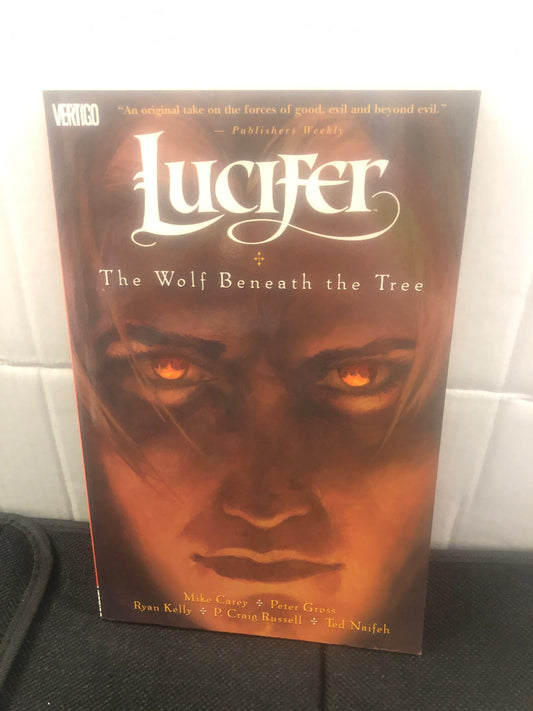 VERTIGO COMICS LUCIFER VOLUME EIGHT THE WOLF BENEATH THE TREE SECOND PRINTING (2005)
