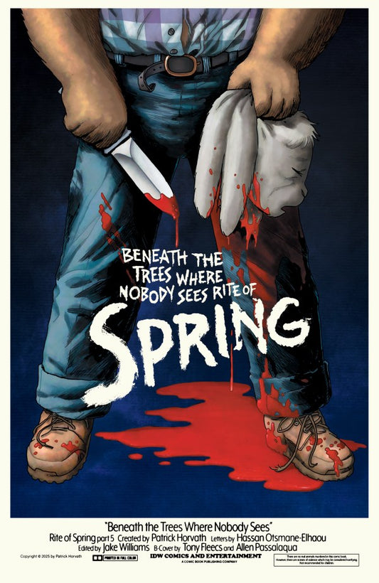IDW Beneath the Trees Where Nobody Sees: Rite of Spring #5 Variant B (Fleecs Movie Homage Cover)