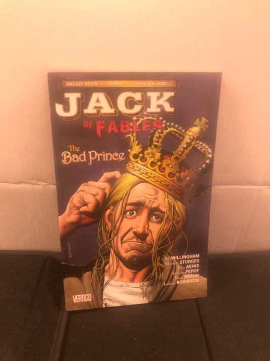 VERTIGO COMICS JACK OF FABLES VOLUME THREE THE BAD PRINCE (2008)