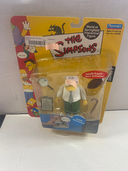 PLAYMATES THE SIMPSONS HANS MOLEMAN ACTION FIGURE