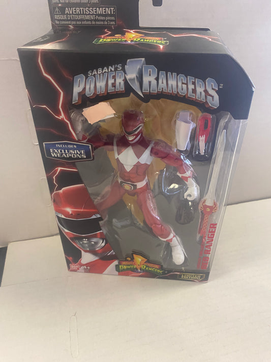 BANDAI POWER RANGERS LEGACY COLLECTION RED RANGER LIMITED EDITION (2017)