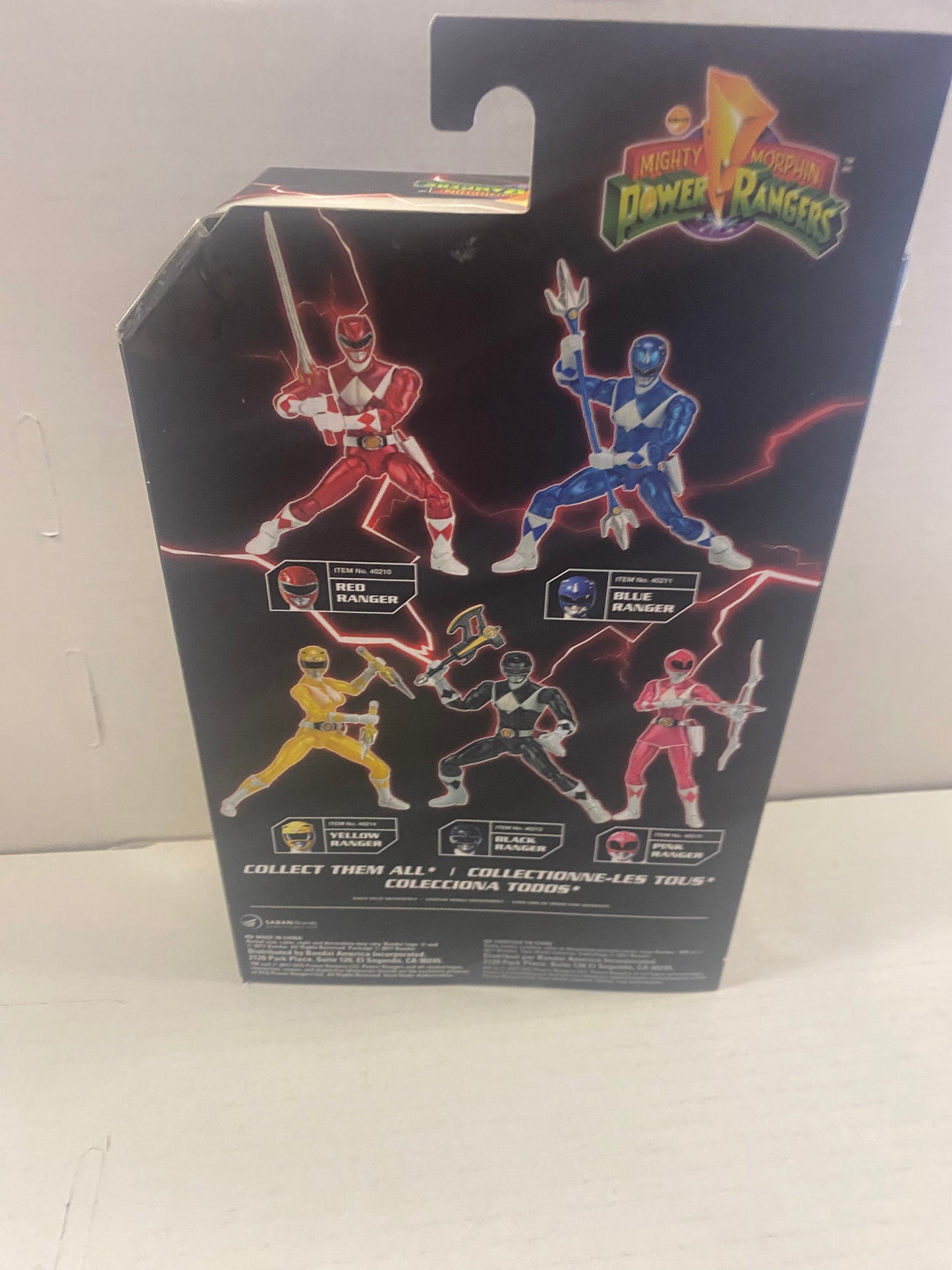 BANDAI POWER RANGERS LEGACY COLLECTION RED RANGER LIMITED EDITION (2017)