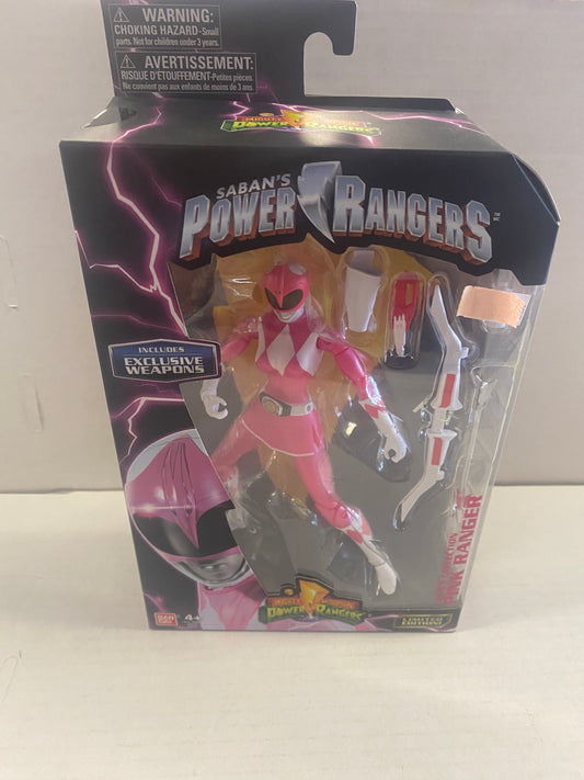 BANDAI POWER RANGERS LEGACY COLLECTION PINK RANGERS LIMITED EDITION (2017)