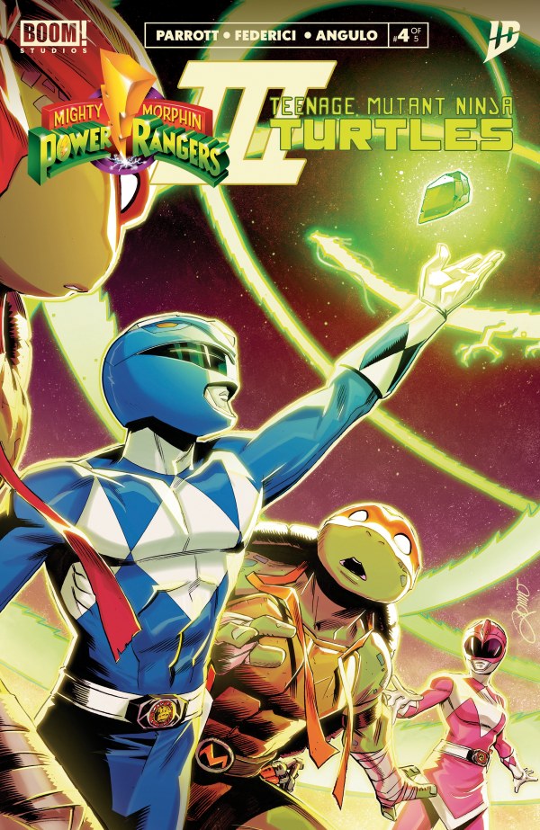 BOOM STUDIOS Mighty Morphin Power Rangers/Teenage Mutant Ninja Turtles III #4 A Main (Dressed, Zonno)