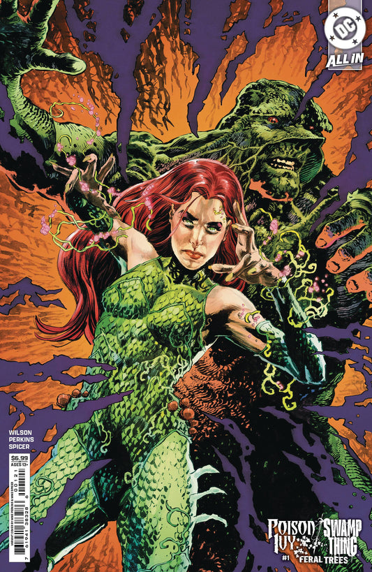 DC COMICS POISON IVY AND SWAMP THING FERAL TREES #1