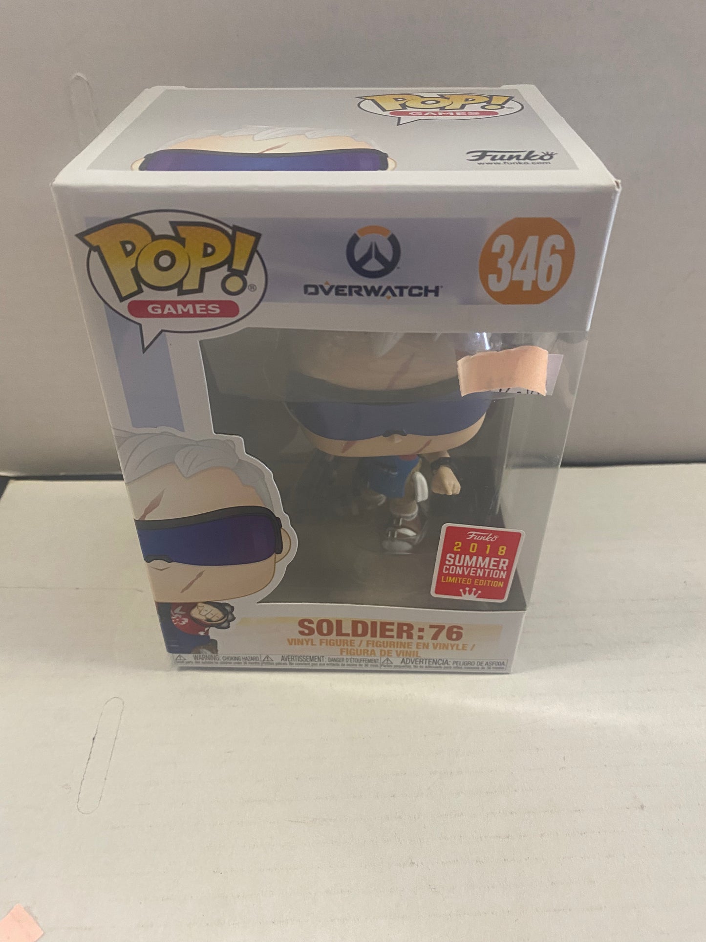 FUNKO POP GAMES OVERWATCH #346 SOLDIER 76