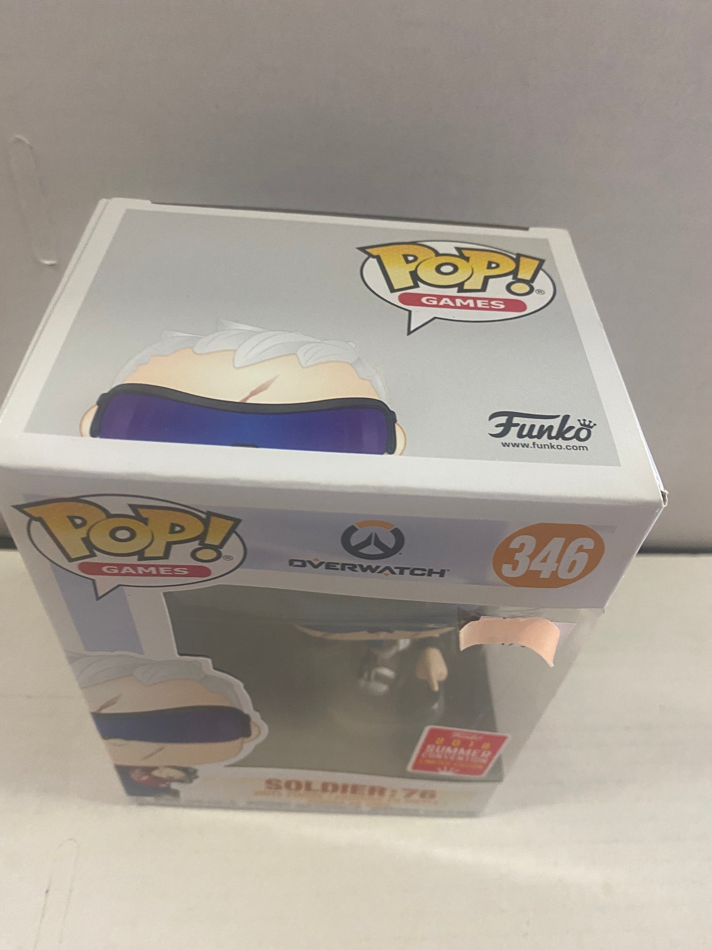 FUNKO POP GAMES OVERWATCH #346 SOLDIER 76