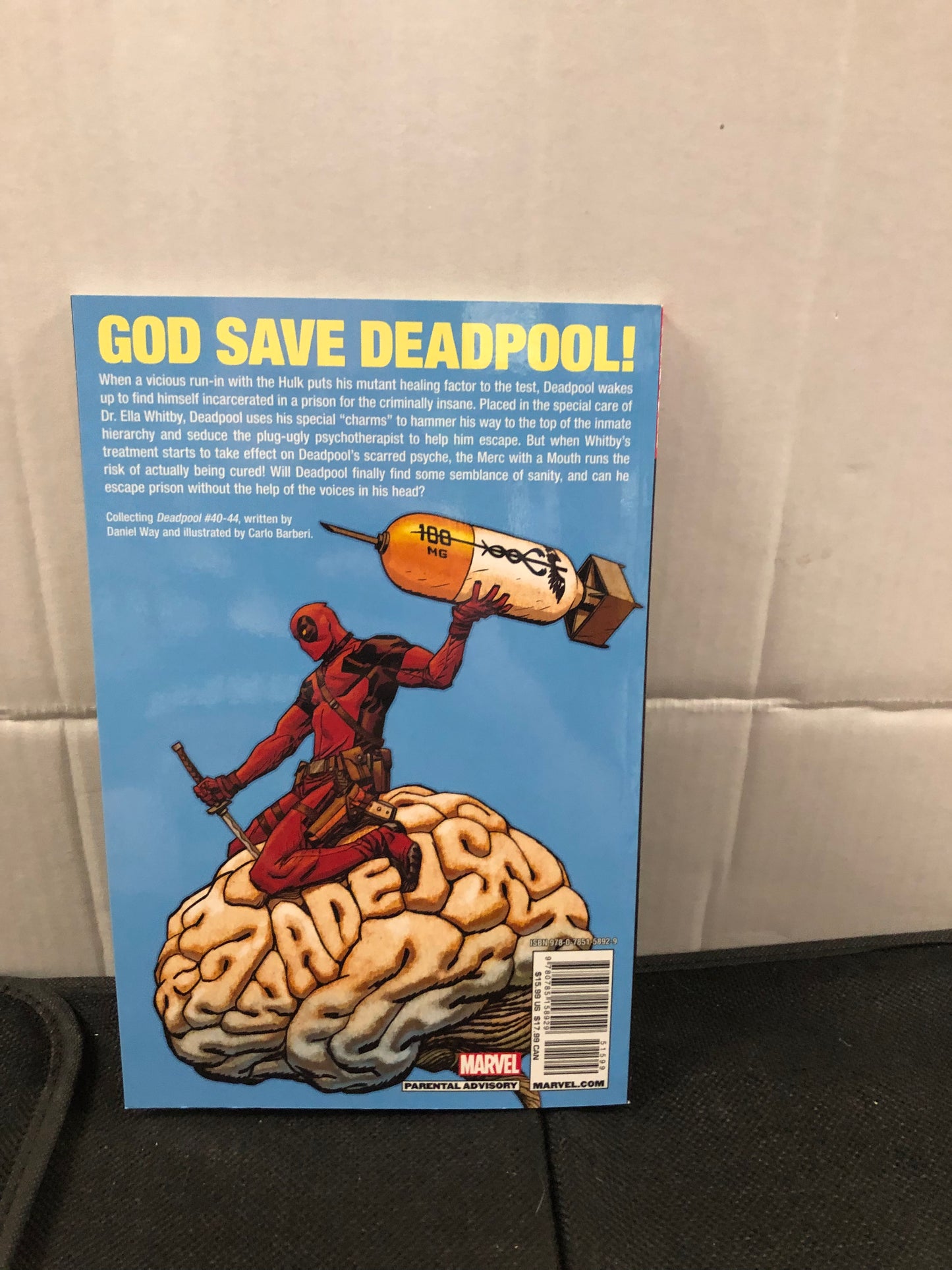 MARVEL COMICS DEADPOOL INSTITUTIONALIZED THIRD PRINTING (2013)