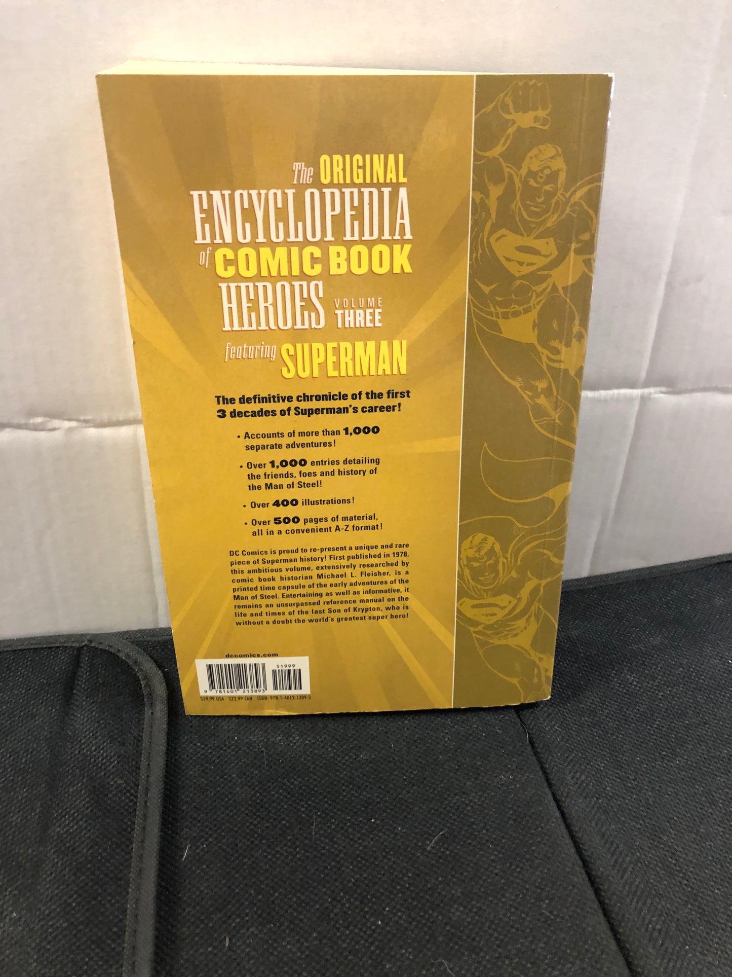 DC COMICS THE ORIGINAL ENCYCLOPEDIA OF COMIC BOOK HEROES VOLUME THREE (2007)