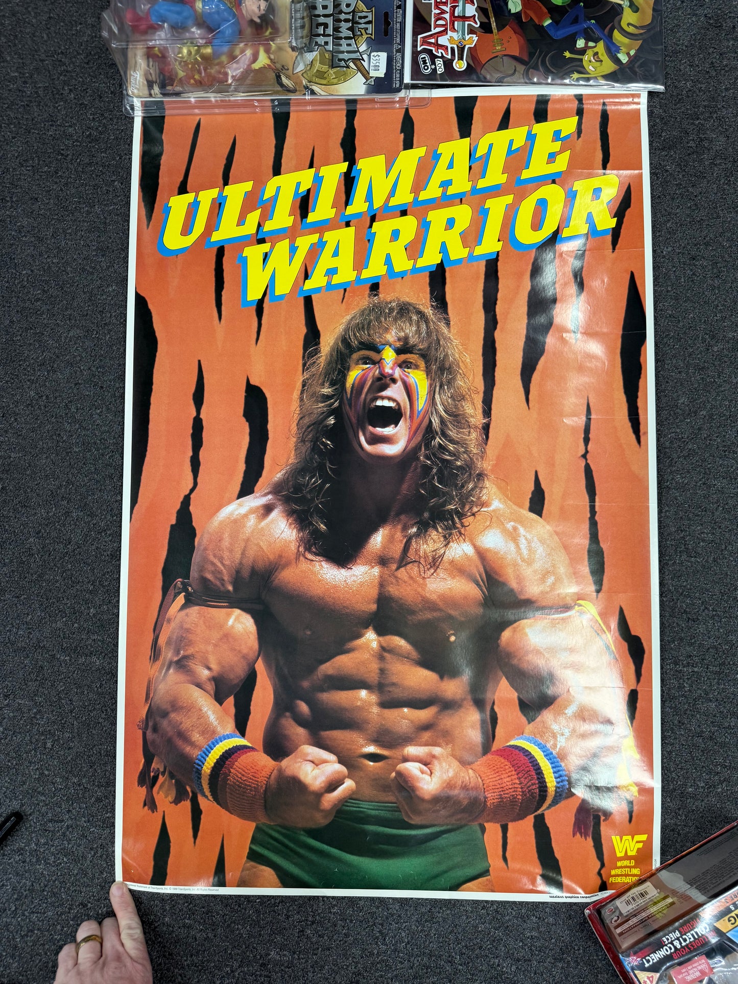 WWF ULTIMATE WARRIOR ORIGINAL POSTER