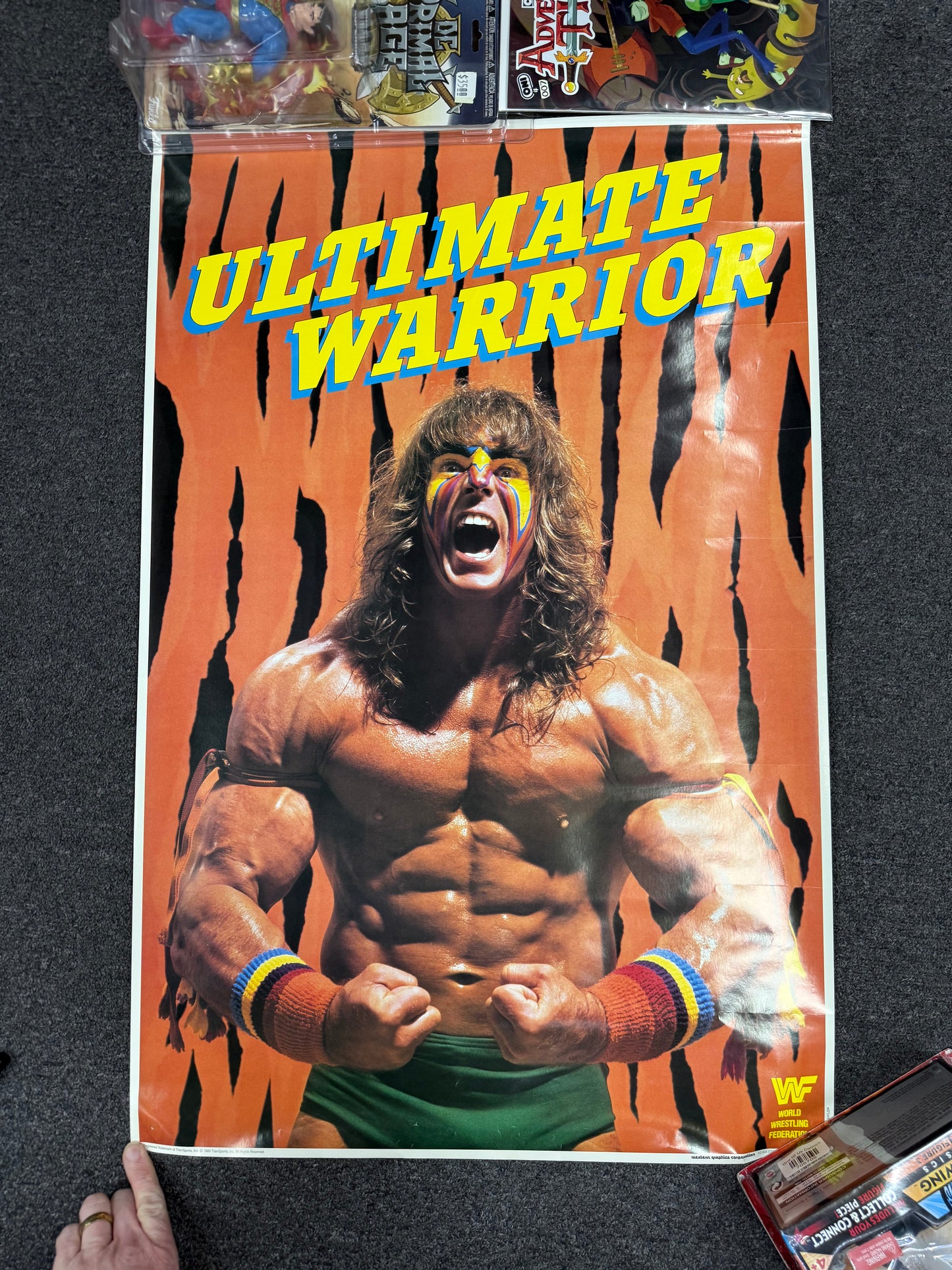 WWF ULTIMATE WARRIOR ORIGINAL POSTER