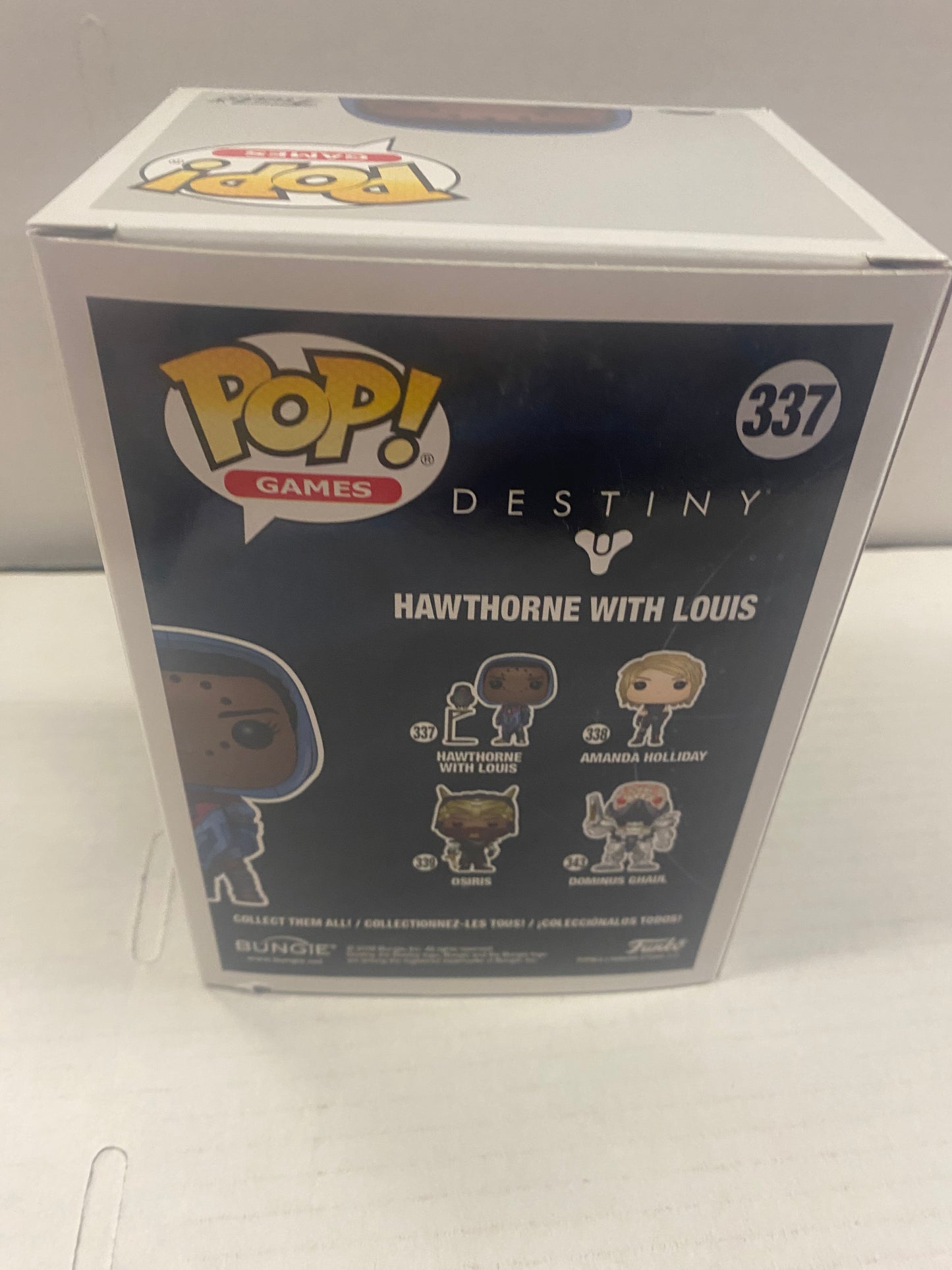 FUNKO POP GAMES DESTINY #337 HAWTHORNE WITH LOUIS