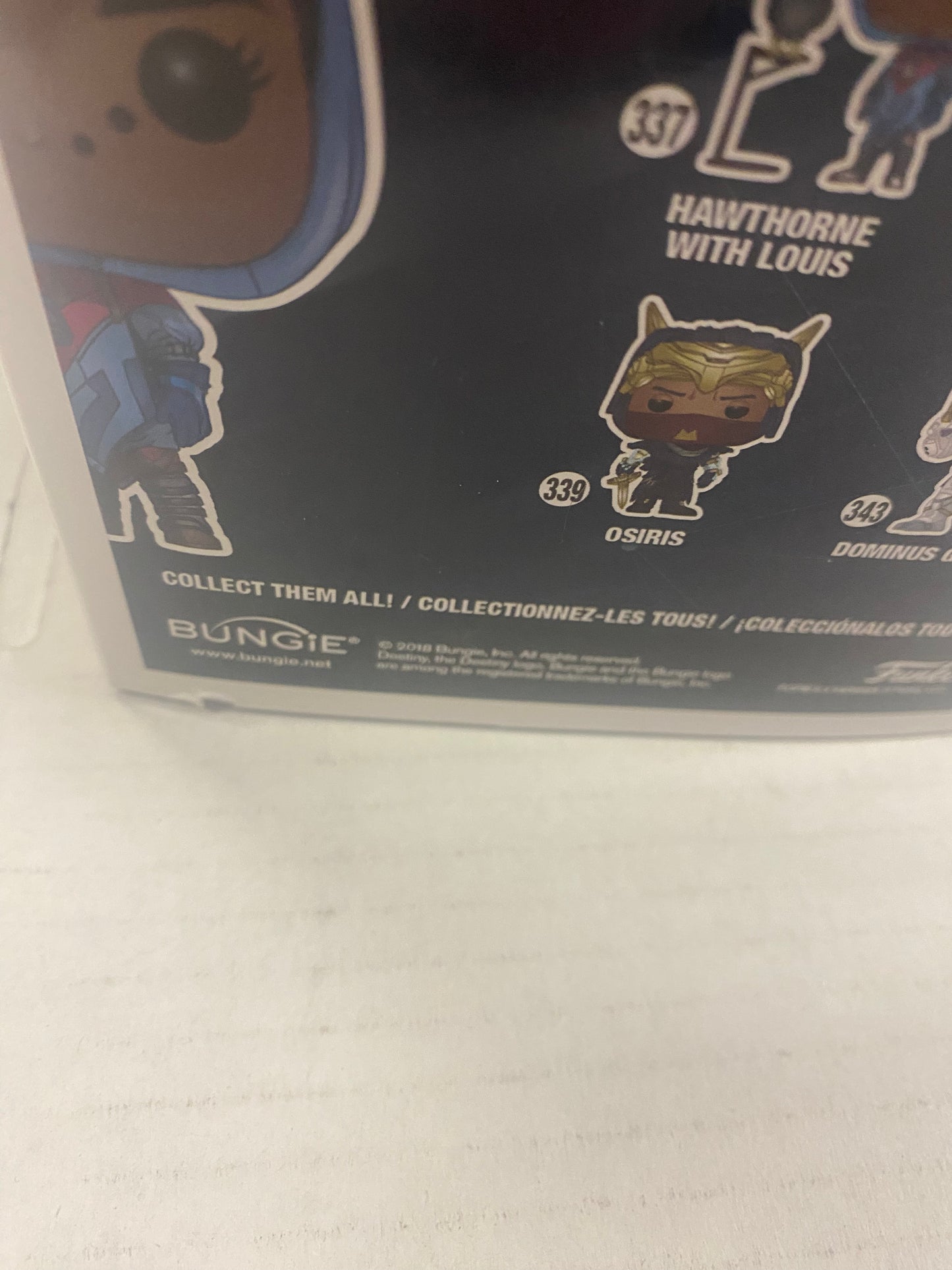 FUNKO POP GAMES DESTINY #337 HAWTHORNE WITH LOUIS