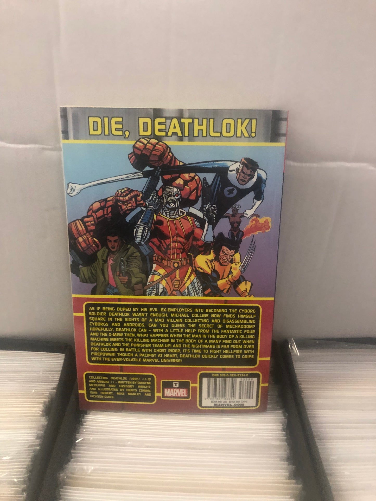 MARVEL COMICS DEATHLOK THE SOUL OF CYBER-FOLK (2015)